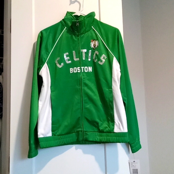 NBA 4Her Jackets & Blazers - NBA GIII 4Her Boston Celtics womens warm up jacket sz M